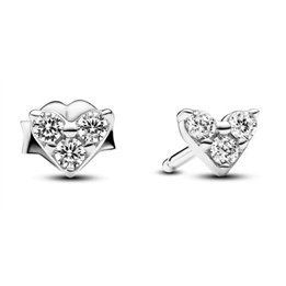 PANDORA JEWELRY Mod. SPARKLING DOUBLE BAND HOOP EARRINGS - WW.293003C01 - Teknashop Ltd