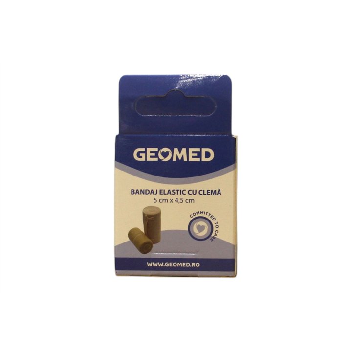 Geomed, Geomed, Elastic Bandages, With Clips, 5 cm x 4.5 m - Teknashop Ltd