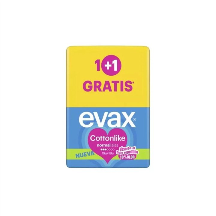Evax Cottonlike Alas Normal 19 19 Ud - unisex - Teknashop Ltd