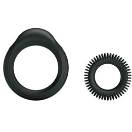 BAILE - KIT 2 SILICONE RINGS RING MANHOOD - D-213044 - Teknashop Ltd