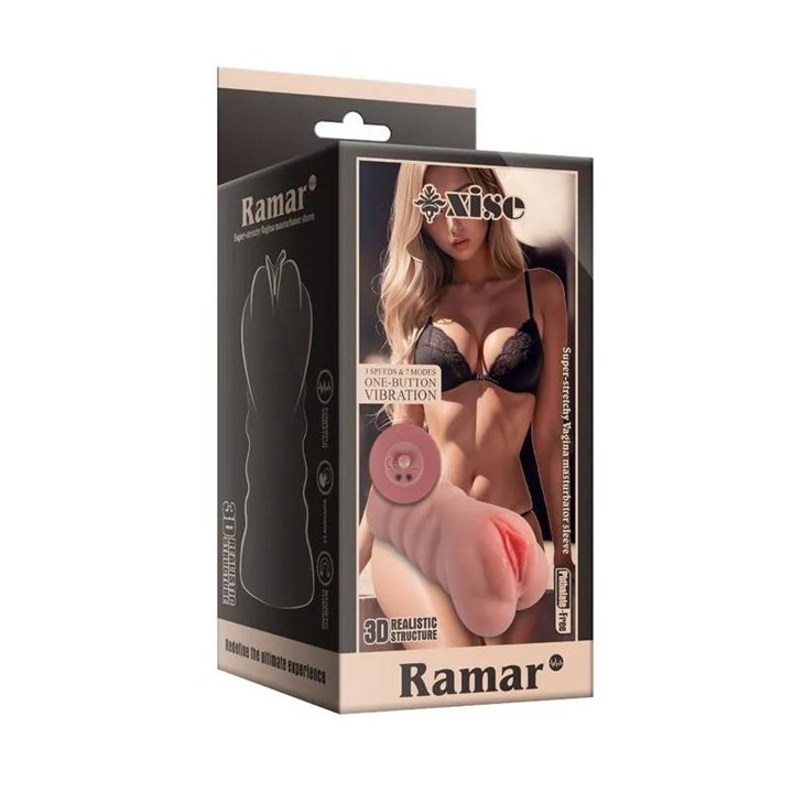 Ramar Vibrating Masturbator - SQ-MA60128V - Teknashop Ltd