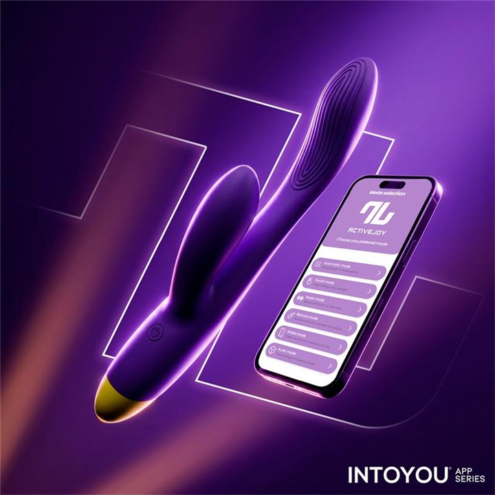 Lyra G-Spot Rabbit Vibrator with App Purple - IN-383 - Teknashop Ltd