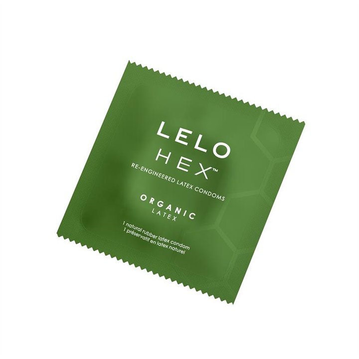 HEX Condoms Organic 3 units - L-885A - Teknashop Ltd