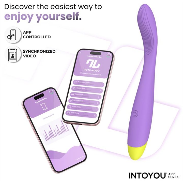 Neya G-Spot Vibrator with App Purple - IN-382 - Teknashop Ltd
