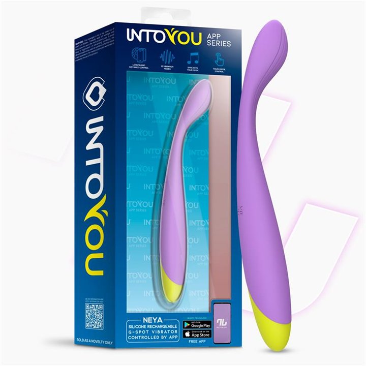 Neya G-Spot Vibrator with App Purple - IN-382 - Teknashop Ltd