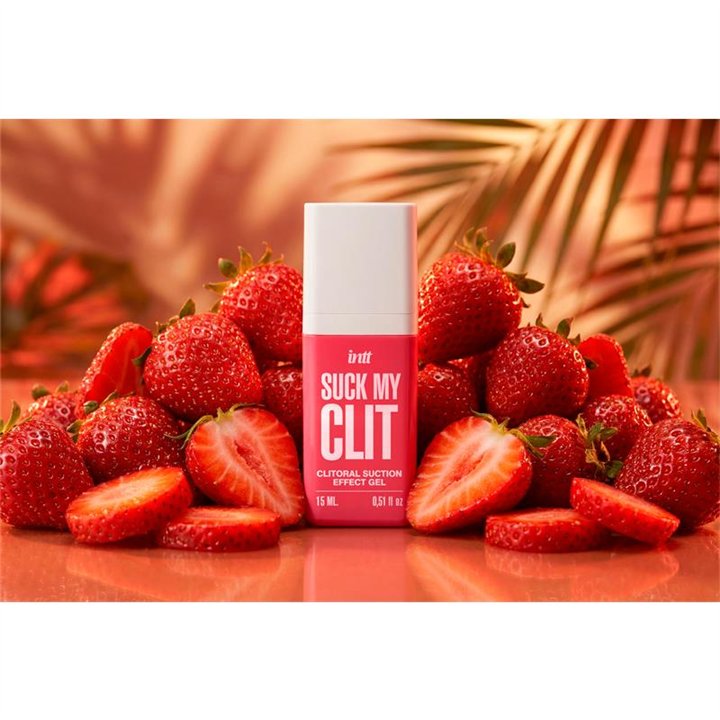 Suck My Clit Wild Strawberry Suction Gel - 5600781416448 - Teknashop Ltd