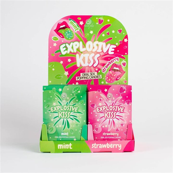 Oral Sex Popping Candies Display 48 Units - F9973 - Teknashop Ltd