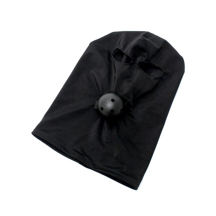 Spandex Hood with Ball Gag - R8111 - Teknashop Ltd