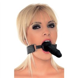 Mouthgag with Penis Silicone - R9107 - Teknashop Ltd