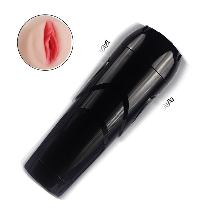 Dot Vagina Masturbator with Vibration - SQ-MA70037 - Teknashop Ltd