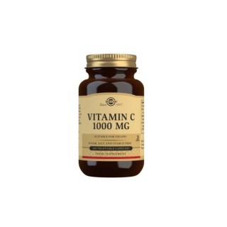 Solgar Vitamin C 1000 mg Vegetable Capsules - Pack of 100 - unisex - Teknashop Ltd