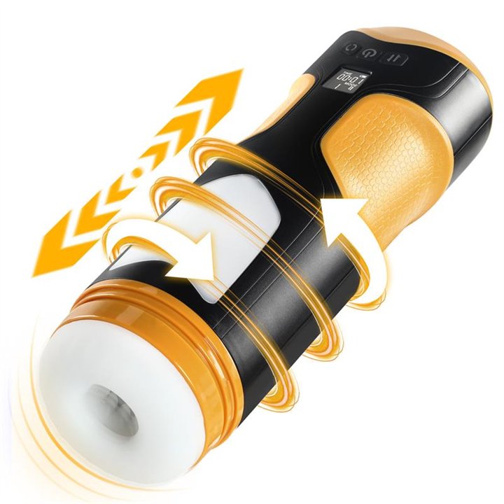 Alston Thrusting and Rotating Masturbator - SQ-MA70072 - Teknashop Ltd