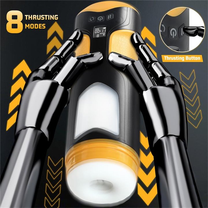 Alston Thrusting and Rotating Masturbator - SQ-MA70072 - Teknashop Ltd