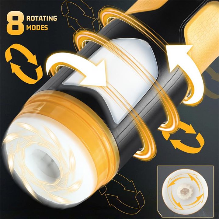 Alston Thrusting and Rotating Masturbator - SQ-MA70072 - Teknashop Ltd