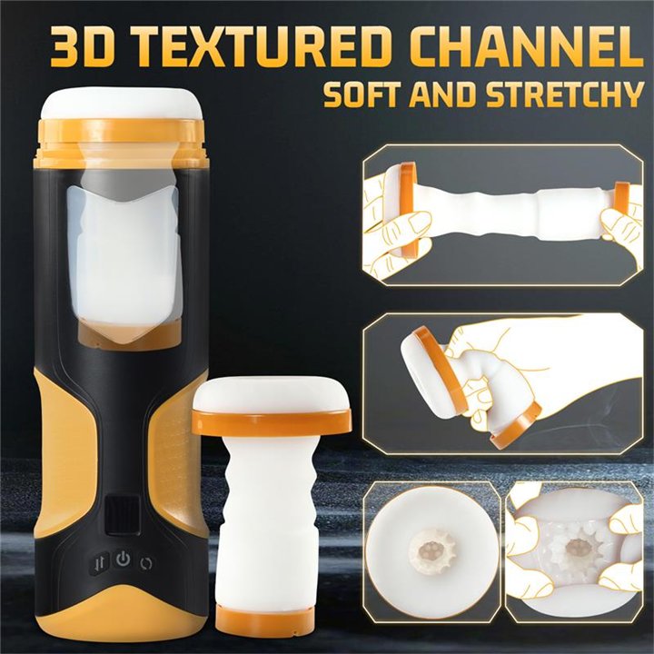 Alston Thrusting and Rotating Masturbator - SQ-MA70072 - Teknashop Ltd