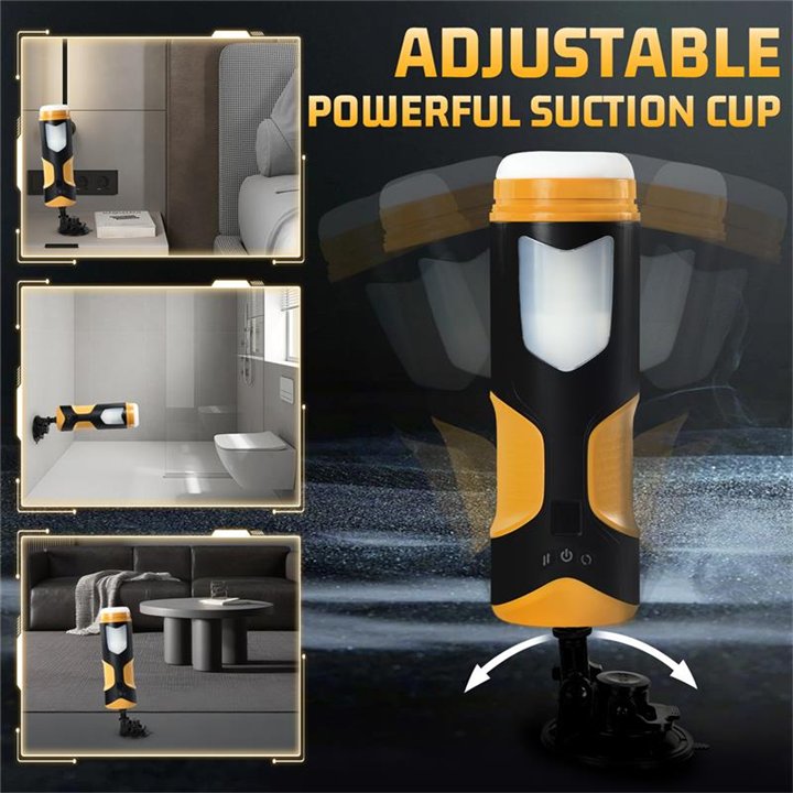 Alston Thrusting and Rotating Masturbator - SQ-MA70072 - Teknashop Ltd