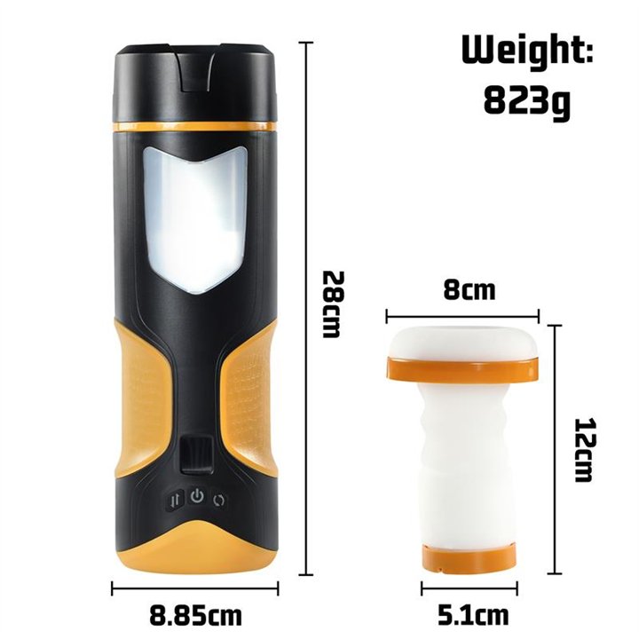 Alston Thrusting and Rotating Masturbator - SQ-MA70072 - Teknashop Ltd