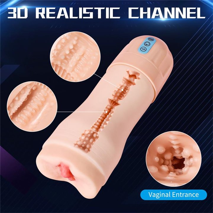 Masturbator with Vibration and Sucking Efect Suctroker V1.0 X - SQ-MA60143 - Teknashop Ltd