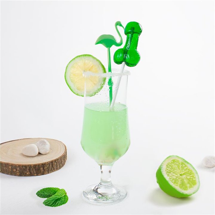Penis Shaped Lollipop Mojito Flavor with Alcohol - F1729 - Teknashop Ltd