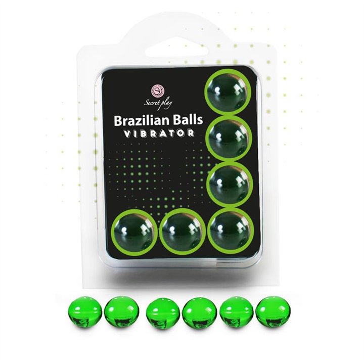 Brazilian Balls Set 6 Vibrator - F3591-1 - Teknashop Ltd