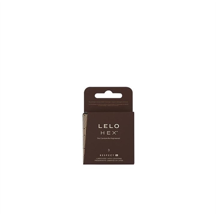 HEX RESPECT XL Condoms 3 Pack - L-4573 - Teknashop Ltd