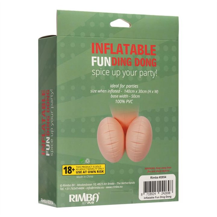 Inflatable Fun Ding Dong Spice Up Your Party 140 CM - R2854 - Teknashop Ltd