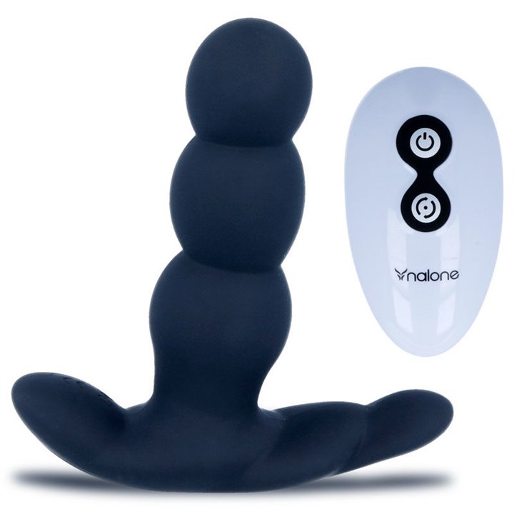 NALONE - PEARL ANAL VIBRATOR REMOTE CONTROL BLACK - D-214862 - Teknashop Ltd