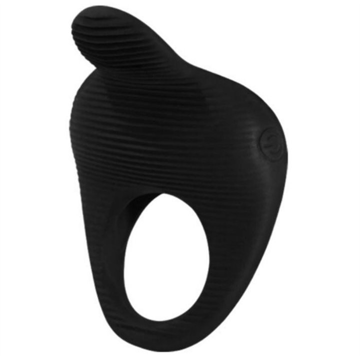 PRETTY LOVE - THIMBLE VIBRATOR RING BLACK - D-210492 - Teknashop Ltd