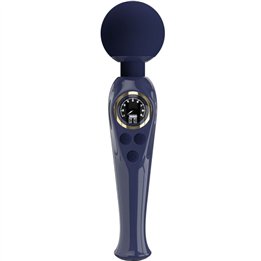 PRETTY LOVE - SKYLER VIBRATOR WAND BLUE - D-237398 - Teknashop Ltd