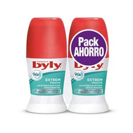 Byly Extrem Freshness Roll-On Deodorant 2x50ml - unisex - Teknashop Ltd