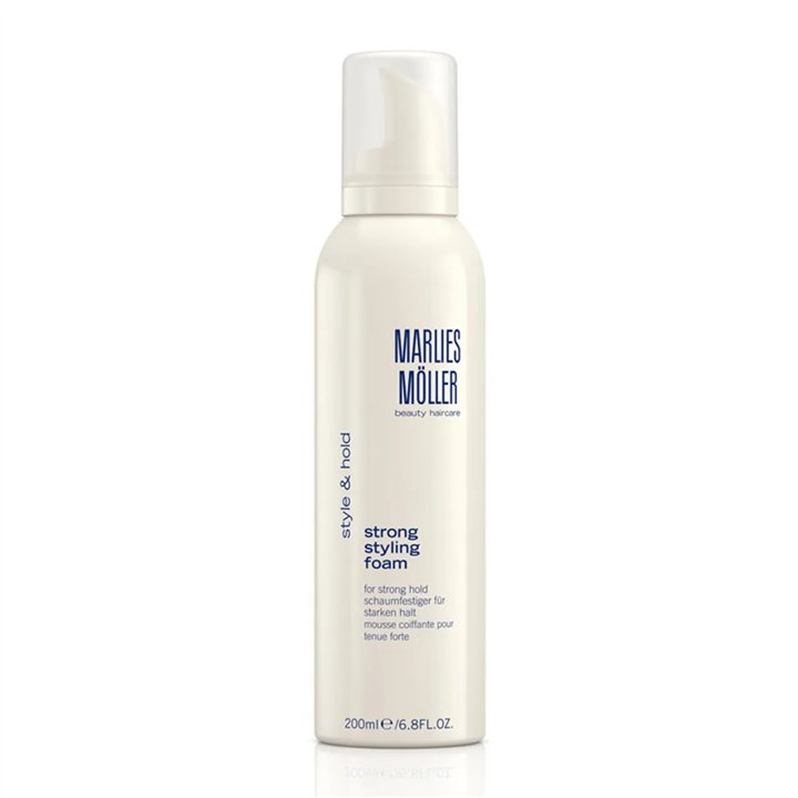 Marlies Moller Style And Hold Strong Styling Foam 200ml - unisex - Teknashop Ltd