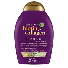 Ogx Biotin&Collagen Shampoo 385ml - unisex - Teknashop Ltd