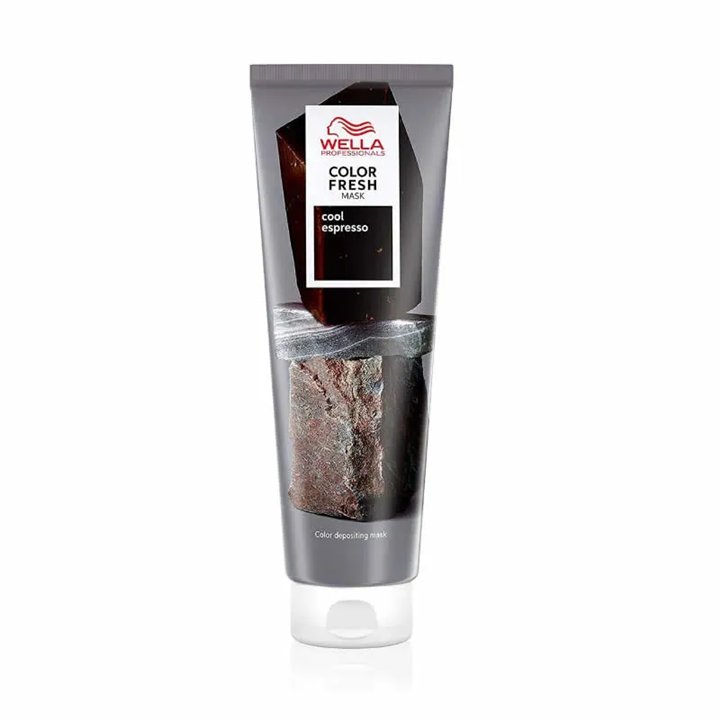 Wella Color Fresh Mask Fun Cool Espresso 150ml - unisex - Teknashop Ltd