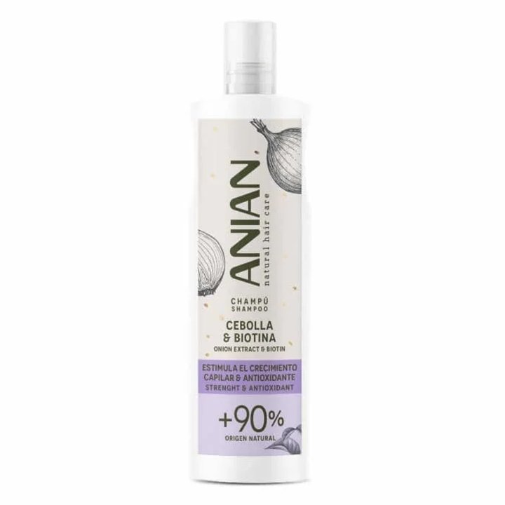 Anian Onion Extract And Biotin Shampoo 400ml - unisex - Teknashop Ltd