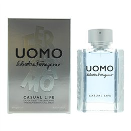Salvatore Ferragamo, Uomo Casual Life, Eau De Toilette, For Men, 100 ml - Teknashop Ltd