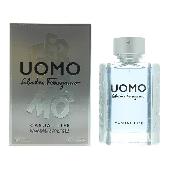 Salvatore Ferragamo, Uomo Casual Life, Eau De Toilette, For Men, 100 ml - Teknashop Ltd