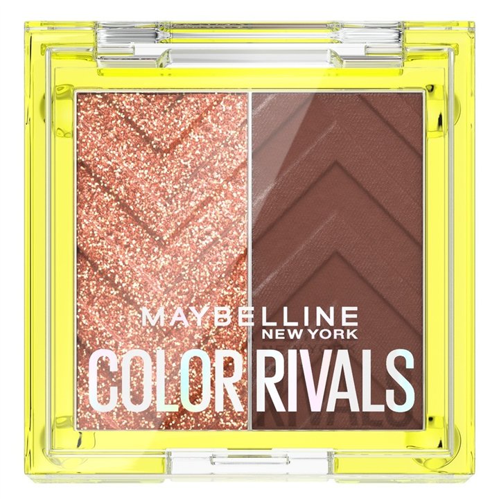 Maybelline, Color Rivals Duo Palette, Eyeshadow Palette, Spicy x Suave, 2, 3 g - Teknashop Ltd