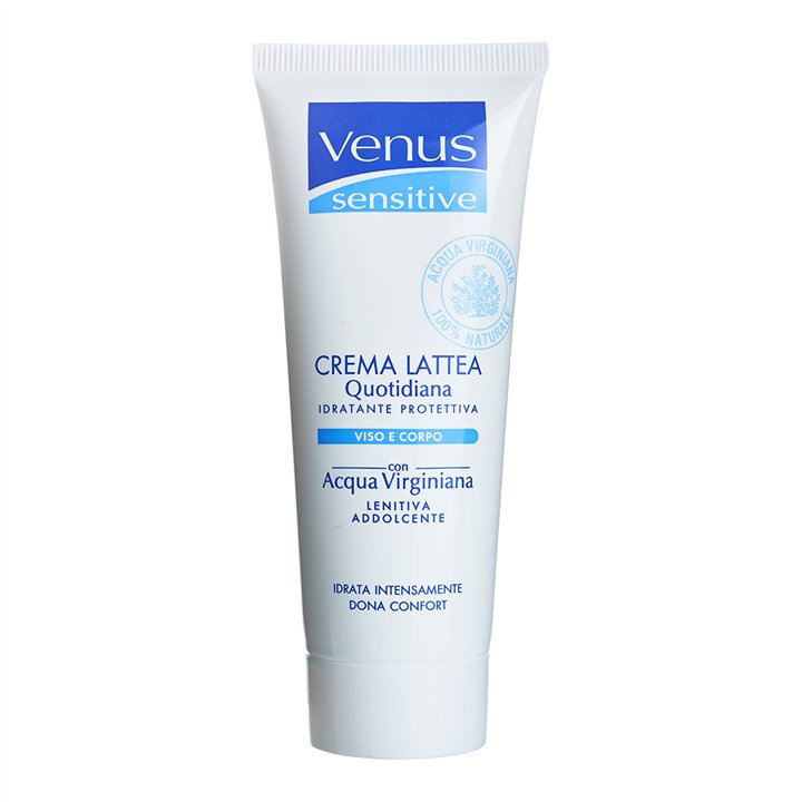 Venus, Lattea Quotidiana, Hydrating, Cream, For Face & Body, 75 ml - Teknashop Ltd