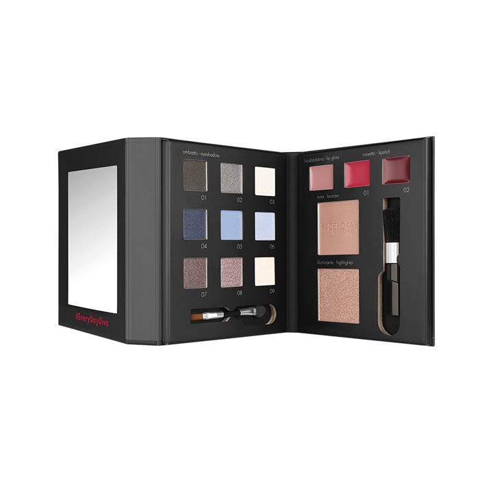 Deborah, Book Vol. 1, Multi-use, Face Palette, 23, 14 Shades - Teknashop Ltd