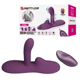 PRETTY LOVE - LUKA SIT-DOWN VIBRATOR WITH HEAT EFFECT AND REMOTE CONTROL - D-245218 - Teknashop Ltd