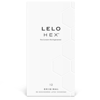 LELO - HEX CONDOM BOX 12 UNITS - D-211713 - Teknashop Ltd