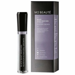 M2 Beauté Black Nano Mascara 6ml - unisex - Teknashop Ltd