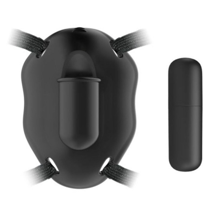 PRETTY LOVE - STRAP ON WITH CARTER VIBRATING BULLET - D-219603 - Teknashop Ltd