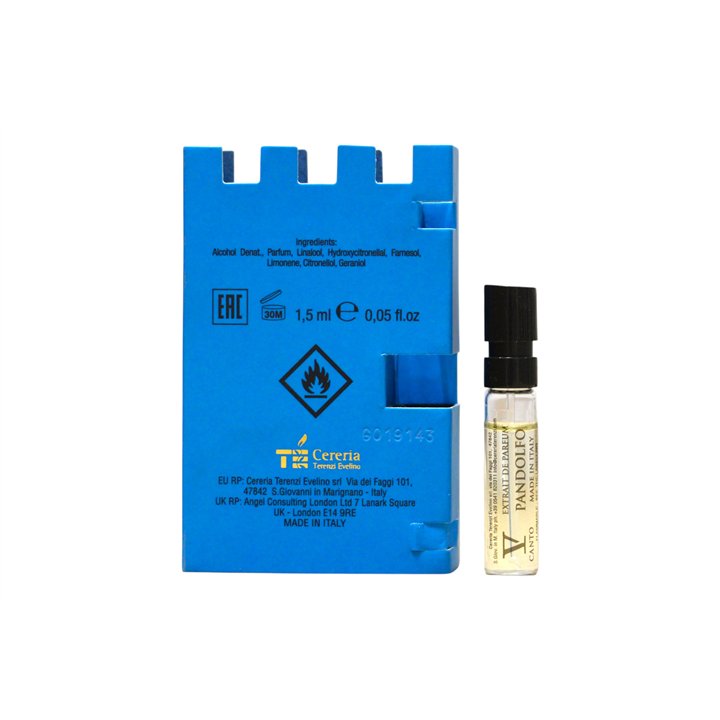 V Canto, Pandolfo, Extrait De Parfum, Unisex, 1.505 ml *Vial - Teknashop Ltd