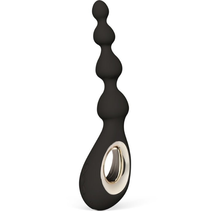 LELO - SORAYA BEADS BLACK ANAL MASSAGER - D-236432 - Teknashop Ltd