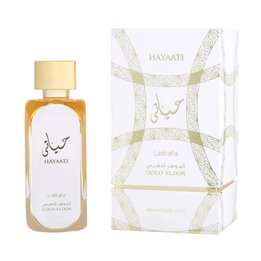 Lattafa Hayaati Gold Elixir Eau De Parfum 100ml Spray - unisex - Teknashop Ltd
