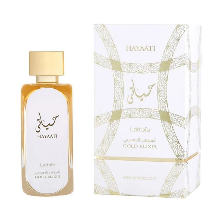 Lattafa Hayaati Gold Elixir Eau De Parfum 100ml Spray - unisex - Teknashop Ltd