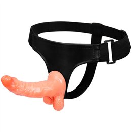 BAILE - HARNESS WITH REALISTIC PENIS AND ULTRA PASSIONATE ADJUSTABLE PANTIES 15.5 CM - D-208348 - Teknashop Ltd