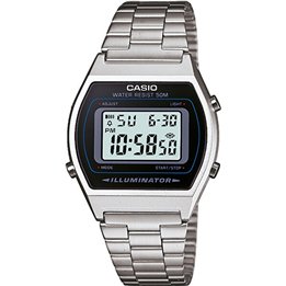 CASIO VINTAGE Mod. ILLUMINATOR - SILVER - WW.B-640WD-1AVEF - Teknashop Ltd