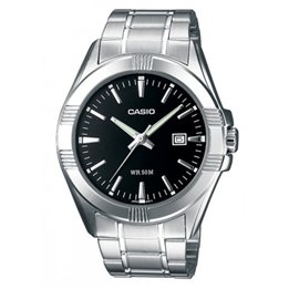CASIO COLLECTION Mod. TIMELESS BLACK - WW.MTP-1308PD-1AVDF - Teknashop Ltd